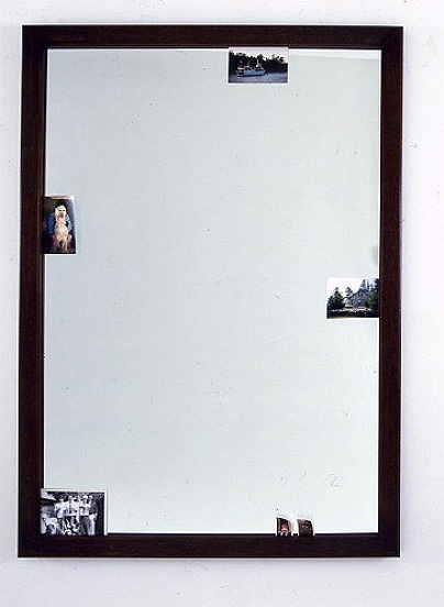 Photo-Mirror: Ferryboat , 1997, Photos, Mirror, Maplewood, 137 x 100 cm