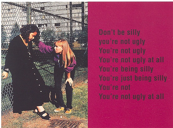 Don’t be silly, 1993, laminated c-print on sintra, lacquer, enamel & aluminium,  182 x 243 cm