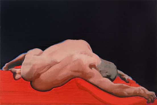 Mélancholie, 2009, oil on canvas, 100 x 150 cm