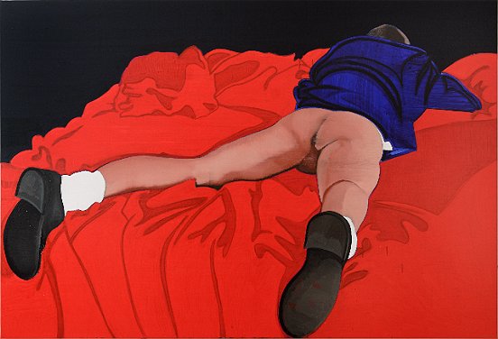 The Sudent, 2009, oil on canvas, 130 x 190 cm