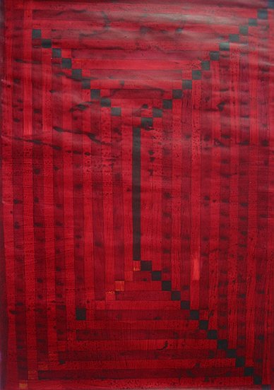 Handtuch, 2005, 150 x 100 cm, aquarell