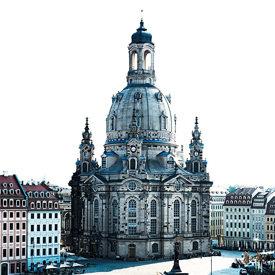 Frauenkirche 160 x 160 cm