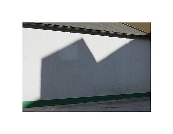 Schatten #7 (Werkstattwand), 90 x 116 cm