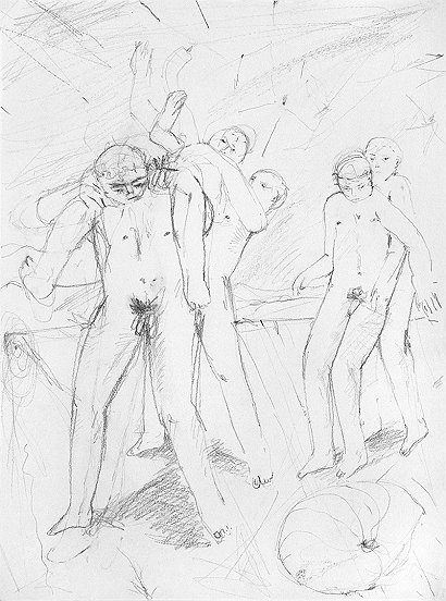 Michael Ziegler: Drawings approx. 32 x 24 cm