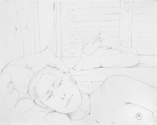 „Ohne Titel“ / „Without Titel“ 2004-2007, Bleistiftzeichnungen / pencil-drawings Ca. 26 x 35 cm